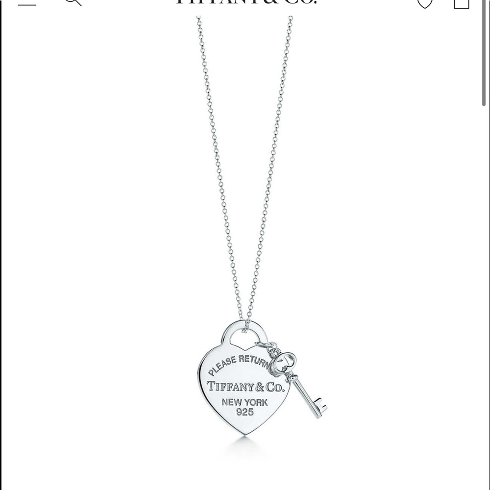 Heart Tag with Key Pendant